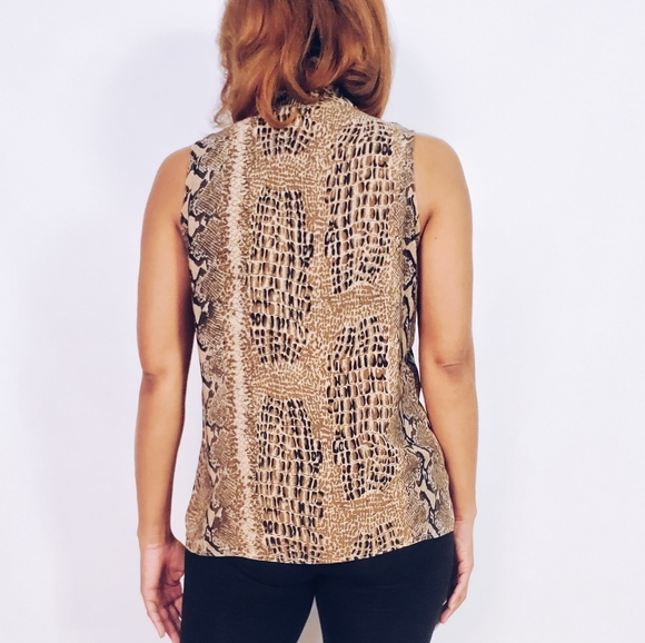 Animal Print Blouse - Picture 3 of 6